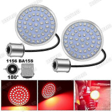 (Red)LED Turn Signal Bulbs for Harley Davidson Motorcycle 1157 1156 Replacement