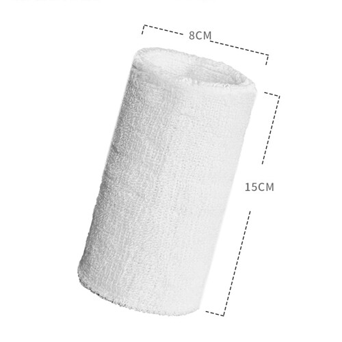 2Pc Wrist Brace, High-Elastic Soft Fabric, Comfortable & Durable Compression Support for Exercise – White 1