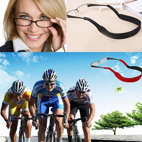 Glasses Strap Neck Cord Black 40.8 cm  2 cm 2