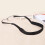 Glasses Strap Neck Cord Black 40.8 cm  2 cm 5