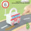 C Educational Lock Matching Toy Vehicle Set 4.72 Inch 2
