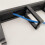 1U 19 Inch Rack Cabinets Cable Management Network Organizer Network Brush Panel Five Ring Detachable Wire Manager Frame 2