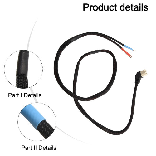 3-Pin Discharge Connector for E-Bike Battery Charging Cable 1
