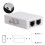 RJ45 Network Switch Selector 2x1/1x2, 2 Port Network Hub 2 Ports Network Switch 3