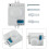 Microwave Motion Sensor Motion Detector Adjustable Ip20 for 360º 2