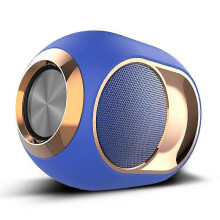 (Blue) Outdoor subwoofer, bluetooth speaker, wireless speaker stereo bluetooth speaker player