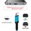 USB-C Cable 5ft 2-Pack, Fast Charging USB A to USB C Cable for Android, Blue, compatible with USB-C devices 5