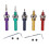 Wood Countersink Drill Bit, 5Pcs Wood Countersink Drill Bit Set for Woodworking 2