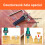 Wood Countersink Drill Bit, 5Pcs Wood Countersink Drill Bit Set for Woodworking 3