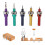Wood Countersink Drill Bit, 5Pcs Wood Countersink Drill Bit Set for Woodworking 4