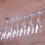 Contemporary Hanging Glass Holder Rusts Resistant Rack For-2 6