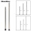 Camping Folding Table Legs 3-Gear Telescopic IGT Short 2