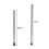 Camping Folding Table Legs 3-Gear Telescopic IGT Short 5
