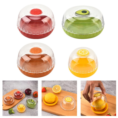Plastic Container Keep Fruits Freshing Stackable Refrigerator Organizers 1