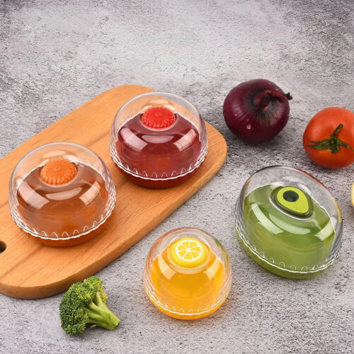 Plastic Container Keep Fruits Freshing Stackable Refrigerator Organizers 2