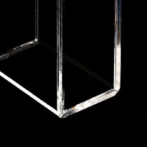 Support de Telecommande Transparent en Acrylique, Support Mural Organisateur Boite de Rangement (Trois Compartiments) 1