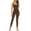 Women's Sleeveless Ribbed One-Piece Jumpsuit 2