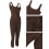 Women's Sleeveless Ribbed One-Piece Jumpsuit 8