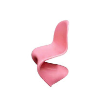 (pink)2025 plastic crystal dining chairs, casual home chair model -HK814