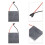 2-Pack 40x40mm Semiconductor Heating Plate Accessories for Stove Burner Heater 2