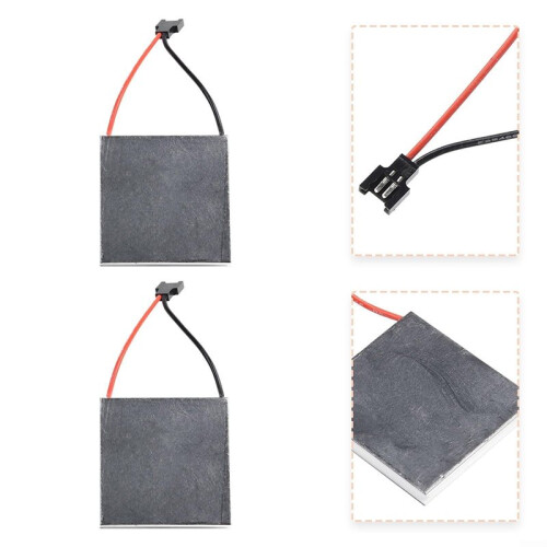2-Pack 40x40mm Semiconductor Heating Plate Accessories for Stove Burner Heater 1
