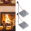 2-Pack 40x40mm Halvledarvärmeplatttillbehör för Spis 3