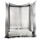 4 Hanging Bed Canopy Curtain Drape Bedding, 210x190x24cm 2