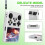 Shockproof Shell Guard Cover for R36S Game Console Ensuring Scratch Resistance 2