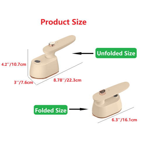 Handheld Garment Steamer 40W 120ml Portable Rotating Design 2