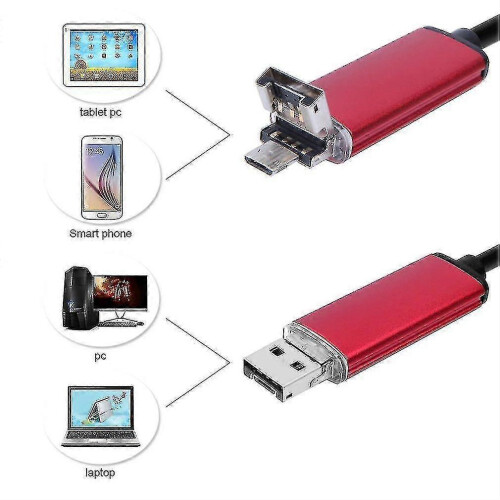 An99 5.5mm 6 Led Endoscope Borescope Inspection Camera for Android /for Pc 1