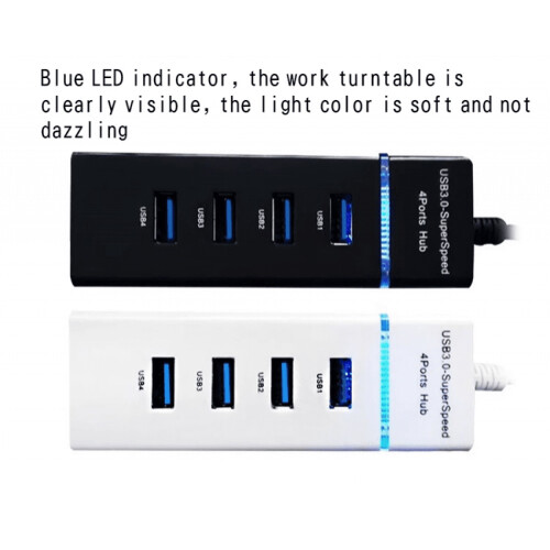 USB3.0HUB 4-port 3.0 splitter 3.0 hub hub extender speed usb computer splitter 2