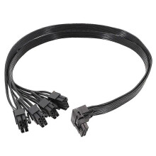 (0.4m, 16Black) PCI-E 5.0 12VHPWR RTX4090 Splitter Extension Cord for Corsair AX760I/AX860