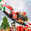 Christmas Train Set with Lights and Music for Tree 6