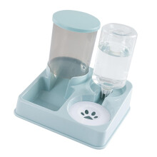 Automatic Pet Water Dispenser with Food Feeder, Detachable Design for Cats And Dogs, green Ref: 9089