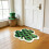 Seat Blanket Carpet Shape Green Throw Blanket 1 pc 4