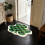 Seat Blanket Carpet Shape Green Throw Blanket 1 pc 5