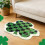 Seat Blanket Carpet Shape Green Throw Blanket 1 pc 6