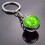Four Leaf Clover Keychain Crystal Ball Pendant 1pc 2