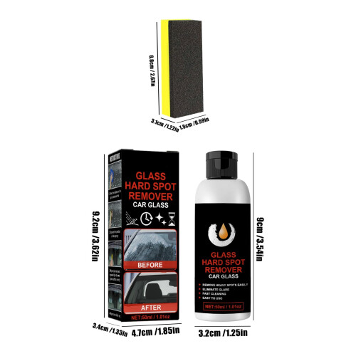 Glass Polishing Compound for Car Windshield Scratch Remover, Deep Glass Cleaning Paste, Enhanced Visibility 1