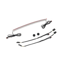 Motorcycle Batwing Fairing Vent Trim LED Light for Touring CVO Road Glide ST FLTRXST FLTRXSE 2023-2025