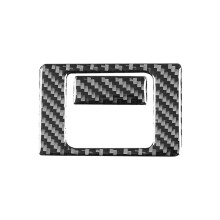 Car Co- Storage Box Handle Cover Trim Carbon Fiber for  Explorer 2008-2010 Interior Accessories