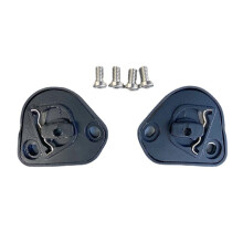 Metal Left Right with Screws Visor Shield Gear Base Motorcycle Helmet for Pista GP RR Corsa R GPR Helmet Accessories