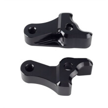 Motorcycle Lowering Kit 1" Rear Shock Lower for Touring CVO Electra Glide Street Glide Road King 2009-2019