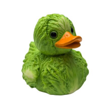 Whimsical Vegetable Duck Decor Figurines, 3D Resin Duck Garden-Themed Desktop Sculpture, Novelty Vegetables Ducks