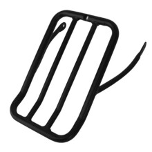 Motorcycle Black Rear Solo Luggage Rack Carrier Support Shelf for Sportster XL 883 1200 48 72