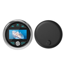 MP5 Marine Stereo Waterproof IPX5 Boat Radio Player FM AM RDS Audio for Yacht Gauge ATV UTV Cart Motorcycle