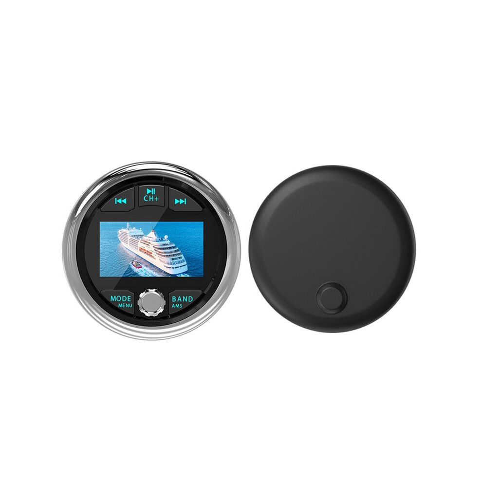 Mp5 Marine Stereo Waterproof Ipx5 Boat Radio Player Fm Am Rds Audio For Yacht Gauge Atv Utv Cart Motorcycle 6032398884775