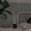 (Black) 350ml Cool Mist Humidifier LED Night Light Diffuser Purifier Atomizer 3