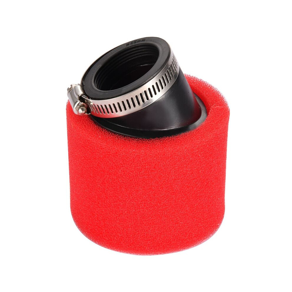 Air Filter 45Mm Foam Sponge Cleaner For Moped Scooter Dirt Pit Bike Motorcycle Atv Red 4714079526267