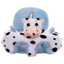 Baby Sofa Support Chair Soft Plush Cartoon Animal Baby Sitting Chair Learning Sitting
